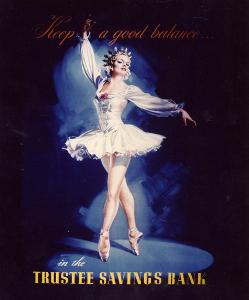 Image: Ballerina advert.