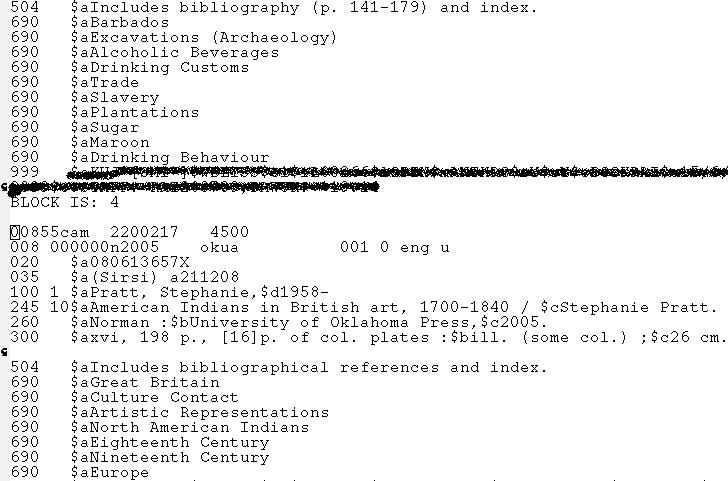 A processed MARC file A processed MARC file