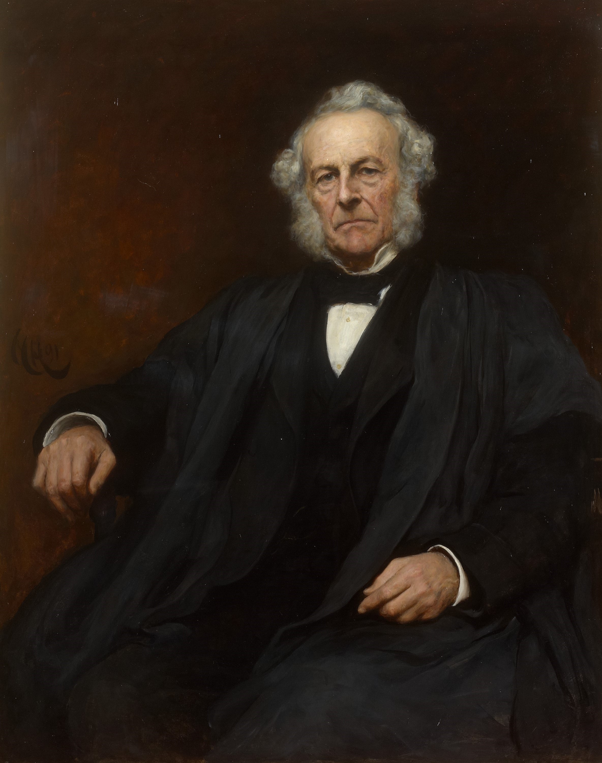 George Gabriel Stokes, secretary and editor of the Transactions 1854-85