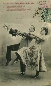 Image of couple dancing, 1900s.