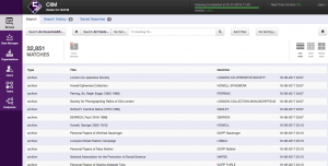 Screenshot of the CIIM
