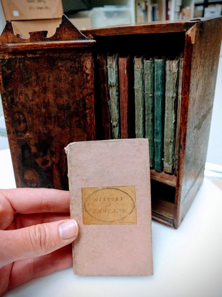 Photograph of the Book-case of knowledge, or library for youth (1803)